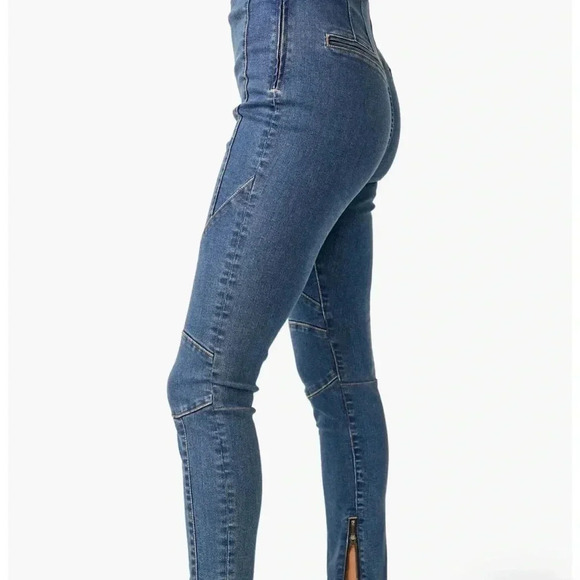 Free People Bella Moto‎ Skinny Jeans Size 25 NWT - Picture 2 of 11